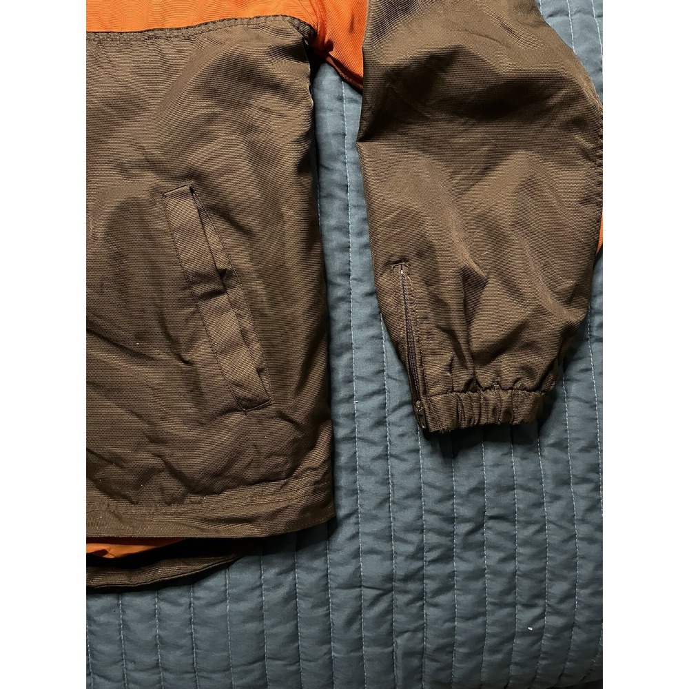 Reebok NFL Team Apparel On Field Cleveland Browns Jacket Men's Medium Brown - Picture 4 of 10